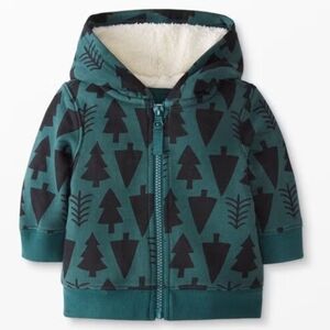 Hanna Andersson 12-18 Months Faux Shearling Lined Hoodie